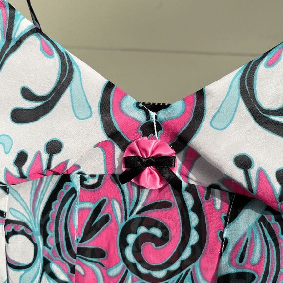 Betsey Johnson Intimates Y2K Babydoll Chemise Slip Dress – SZ L - Picture 6 of 9